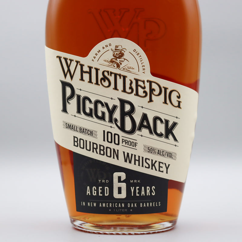 WhistlePig 6 Year Bourbon Whiskey 1 Liter