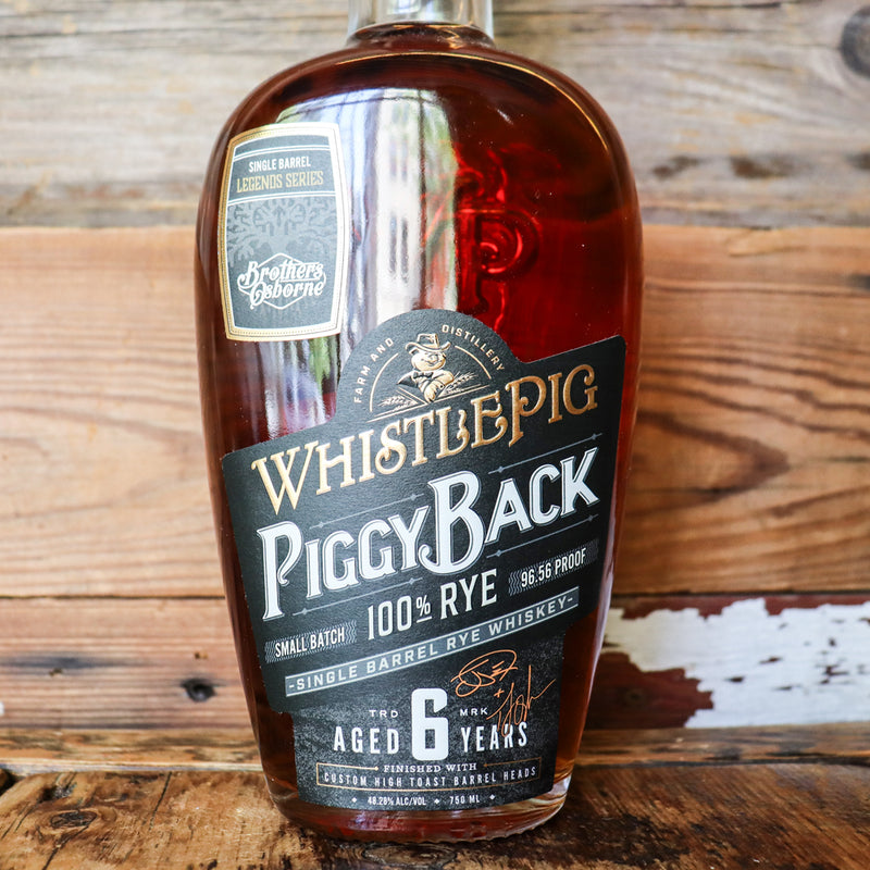 WhistlePig Single Barrel Rye Whiskey 750ml.