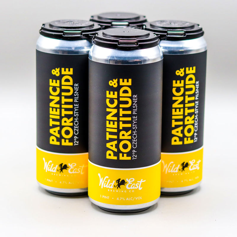 Wild East Patience & Fortitude Pilsner 16 FL. OZ. 4PK Cans