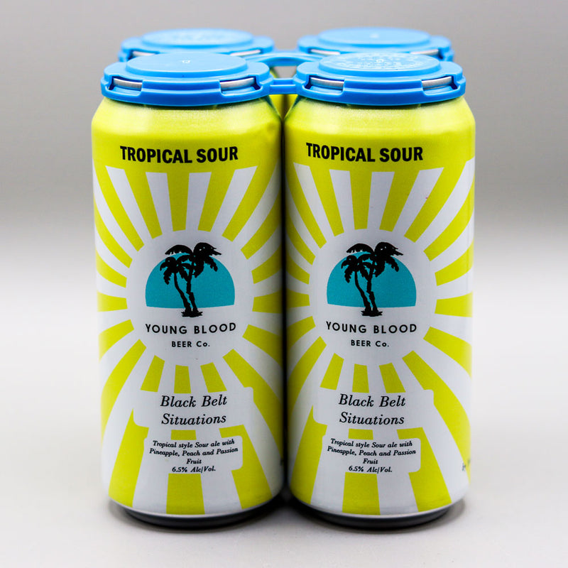 Young Blood Black Belt Situation Tropical Sour 16 FL. OZ. 4Pk Cans