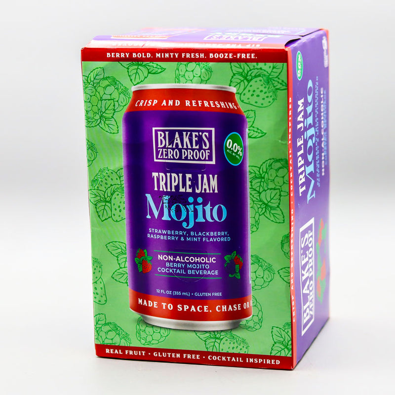 Blake's Non Alcoholic Triple Jam Mojito 12 FL. OZ. 6PK Cans