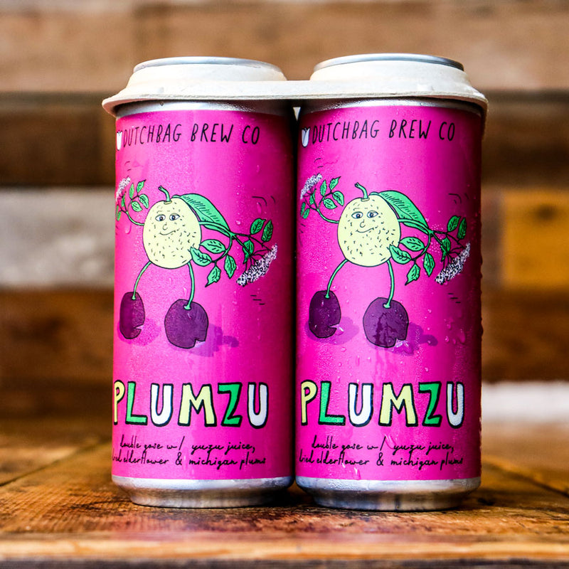 Dutchbag Plumzu Double Gose 16 FL. OZ. 4PK Cans