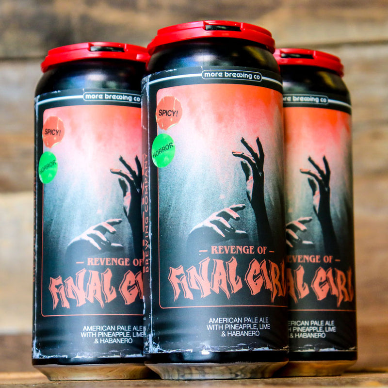 MoRE Revenge of the Final Girl American Pale w/ Pineapple Lime & Habenero 16 FL. OZ. 4PK Cans