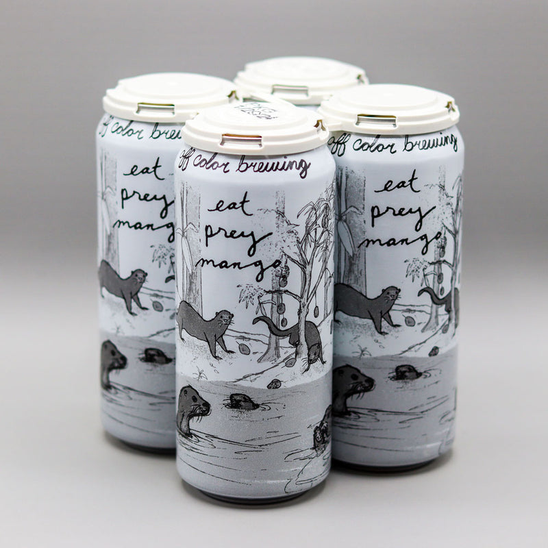 Off Color Eat Pray Mango Ale 16 FL. OZ. 4PK Cans