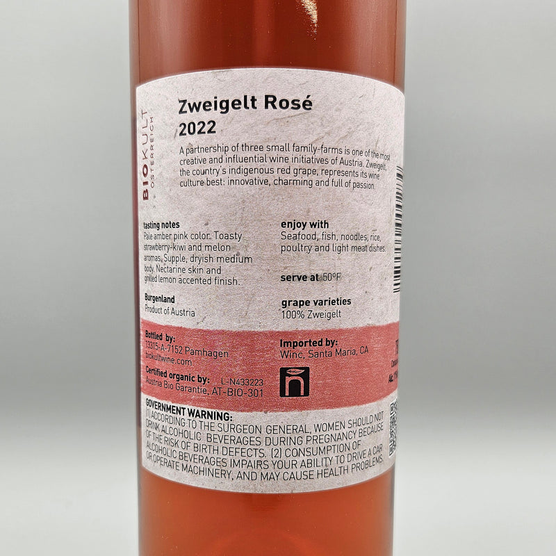 Biokult Zweigelt Rose Austria 750ml