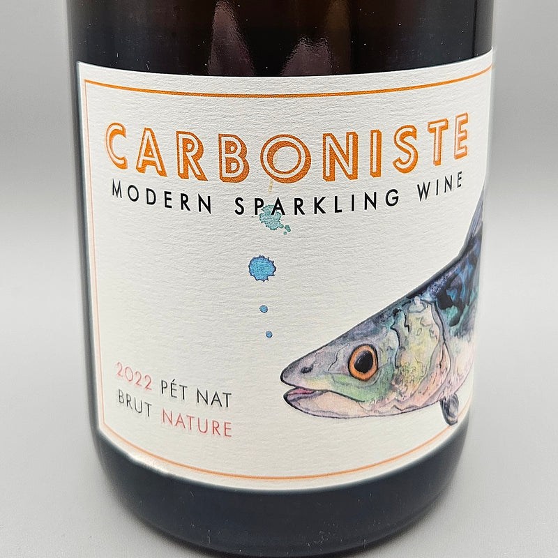 Carboniste Modern Sparkling Wine Brut Pet Nat Pinot Grigio Sonoma California 750ml