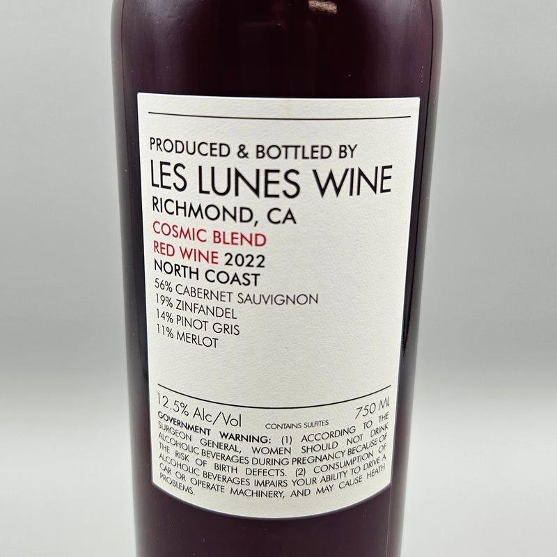 Les Lunes Wine Cosmic Blend Red Blend North Coast California 750ml