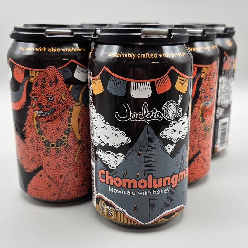 Jackie O's Chomolungma Brown Ale w/Honey 12 FL. OZ. 6PK Cans