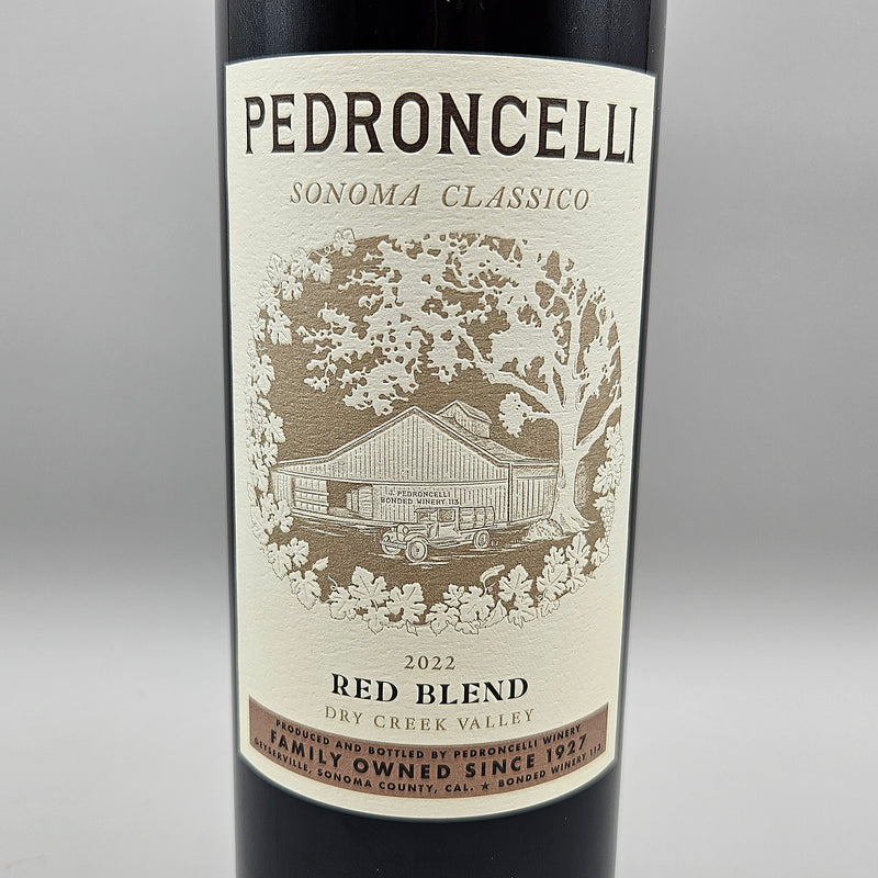 Pedroncelli Sonoma Classico Red Blend Sonoma California 750ml