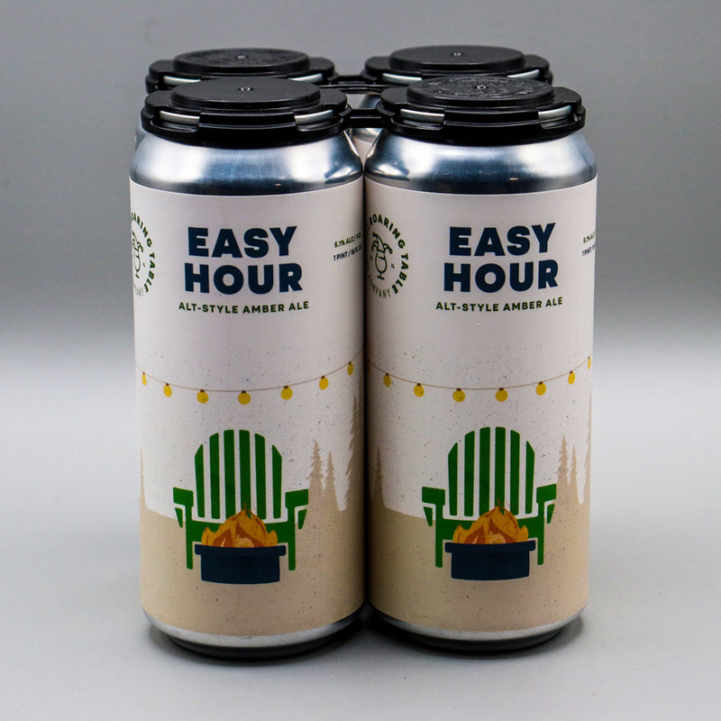 Roaring Table Easy Hour Alt-Style Amber Ale 16 FL. OZ. 4PK Cans