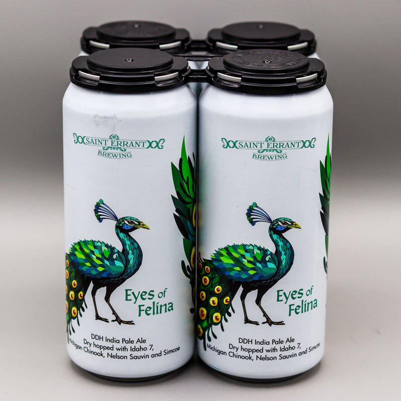 Saint Errant Eyes of Felina DDH IPA 16 FL. OZ. 4PK Cans