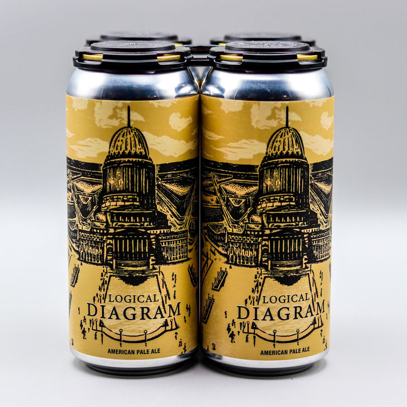 Solemn Oath x Great Lakes Logical Diagram Pale Ale 16 FL. OZ. 4PK Cans