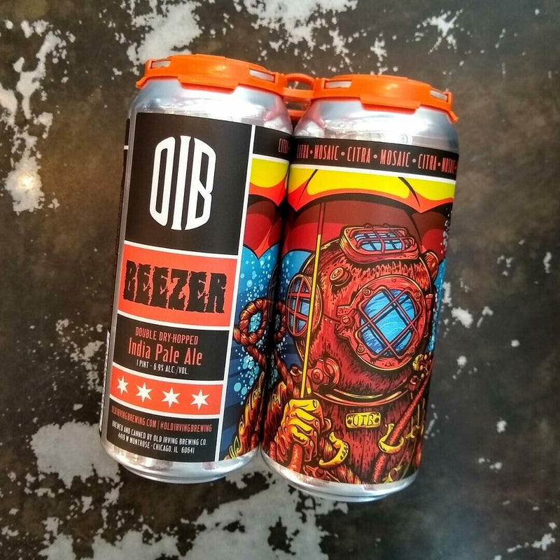 Old Irving Beezer DDH IPA 16 FL. OZ. 4PK Cans