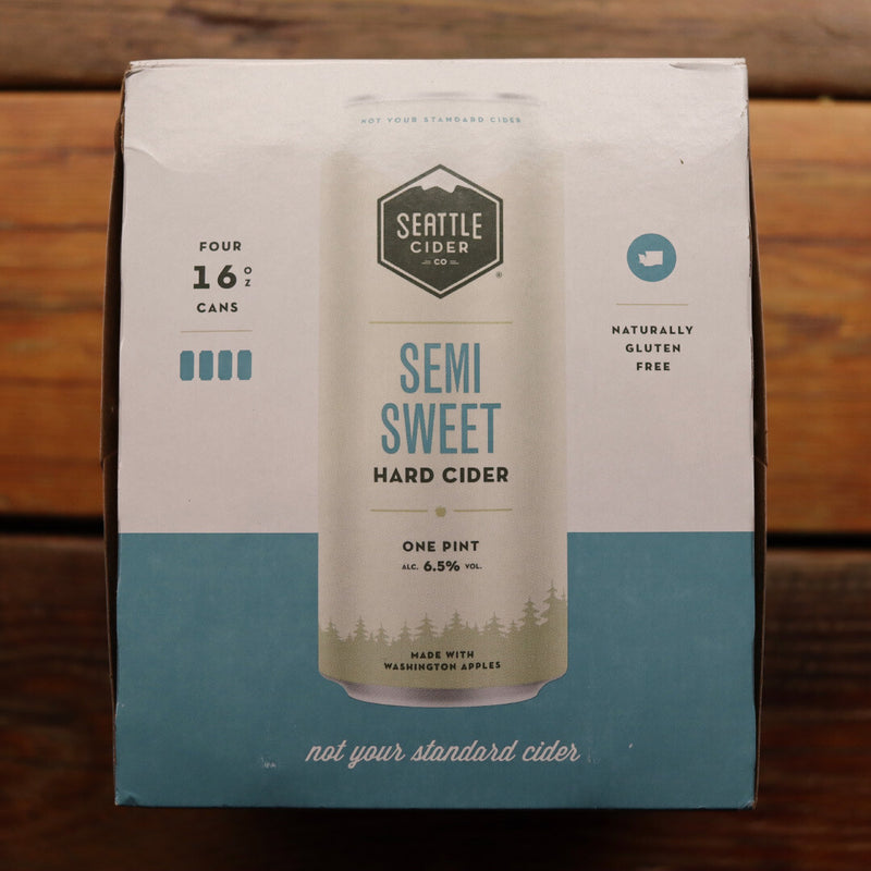 Seattle Cider Semi-Sweet 16 FL. OZ. 4PK Cans
