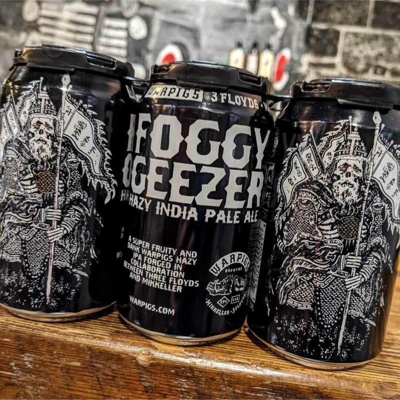 War Pigs Foggy Geezer Hazy IPA 12 FL. OZ. 6PK Cans