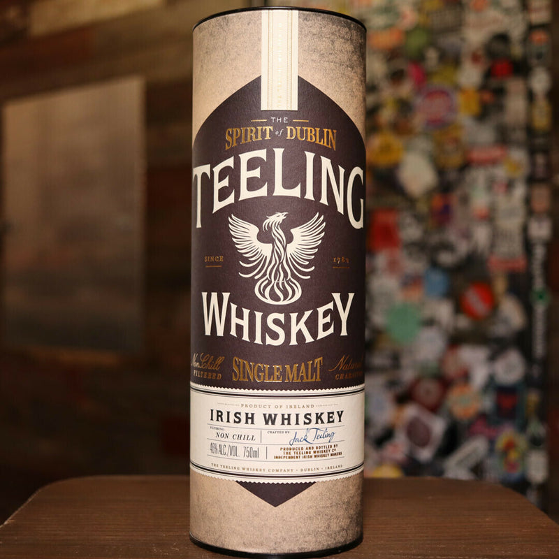 Teeling Irish Whiskey Single Malt 750ml.