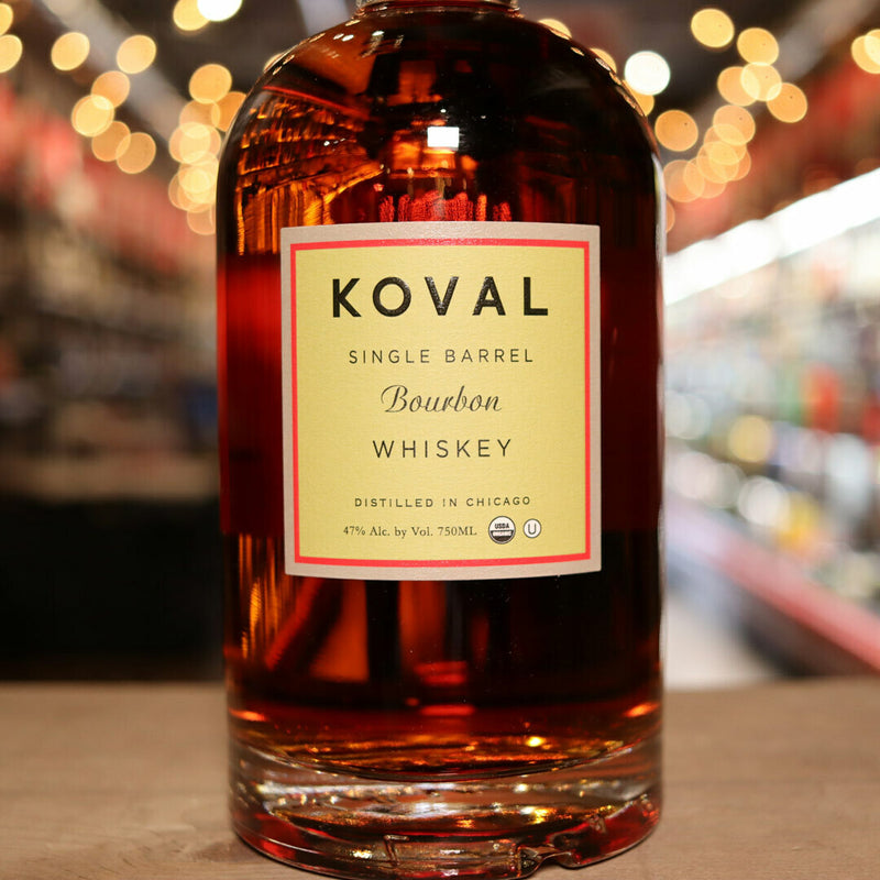 Koval Bourbon Whiskey 750ml.