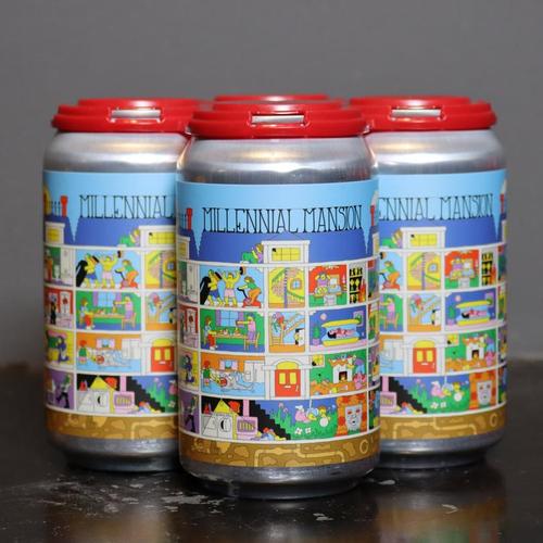 Prairie Millennial Mansion Imperial Sour Ale 12 FL. OZ. 4PK Cans