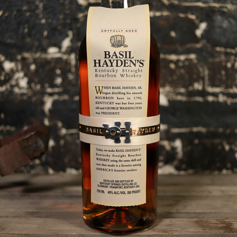 Basil Hayden's Kentucky Straight Bourbon Whiskey 750ml.