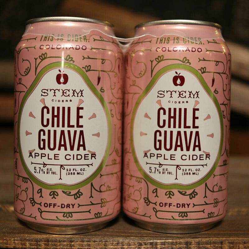 Stem Cider Chili Guava 12 FL. OZ. 4PK Cans