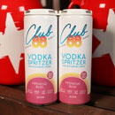 Chicago Distilling Vodka Spritzer Club 88 Cal. Hibiscus Acai 12FL. OZ. 4PK Cans