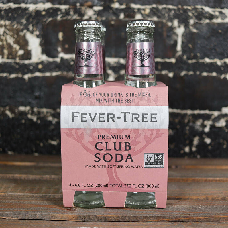 Fever Tree Premium Club Soda 200ml. 4PK