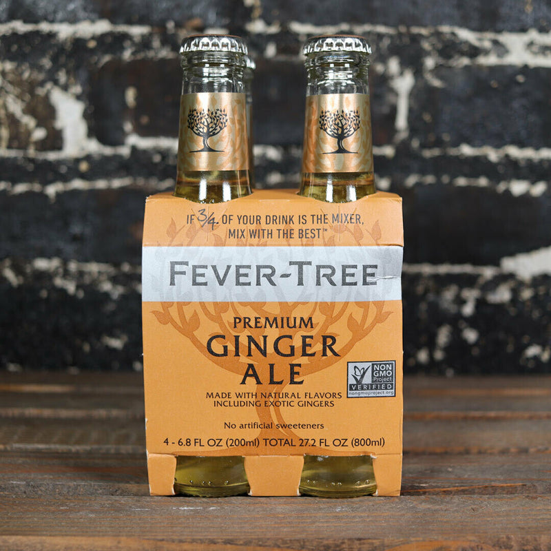 Fever Tree Premium Ginger Ale 200ml. 4PK