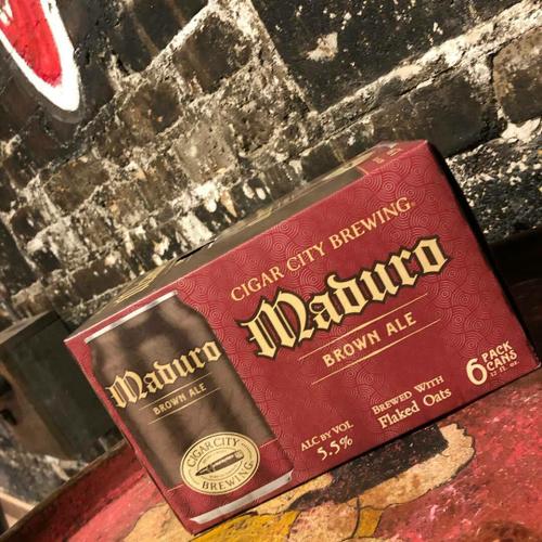 Cigar City Maduro Brown Ale 12 FL. OZ. 6PK Cans