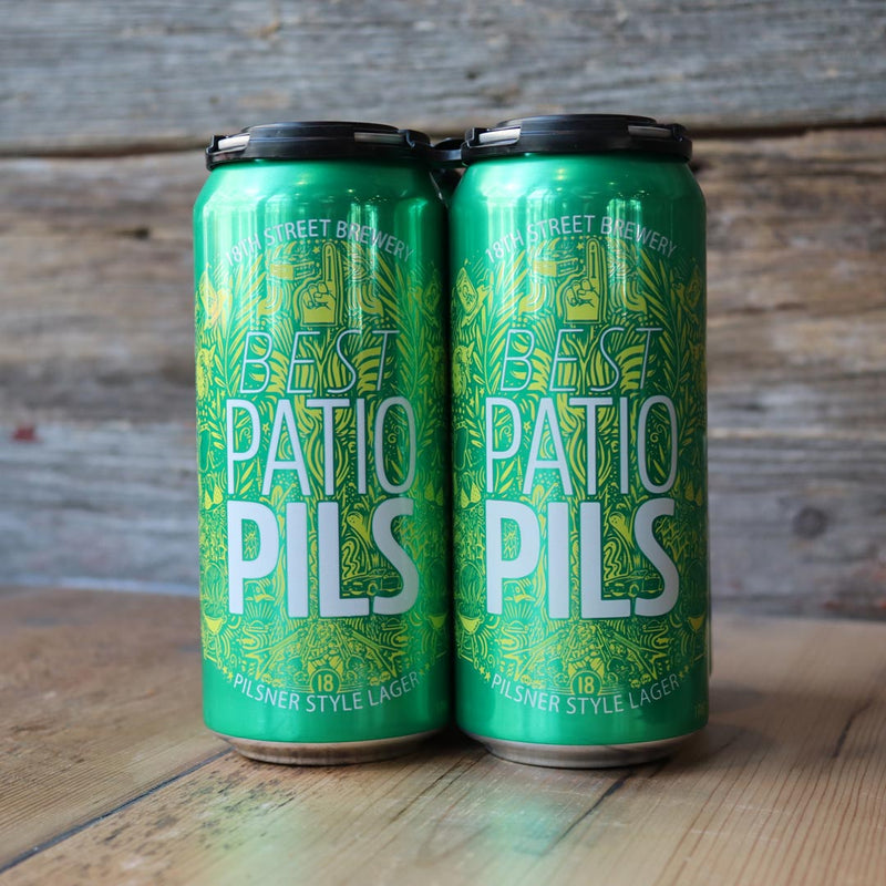 18th Street Patio Pils 16 FL. OZ. 4PK Cans