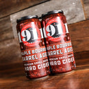 1911 Maple Bourbon Barrel Aged Premium Small Batch Hard Cider 16 FL. OZ. 4PK Cans
