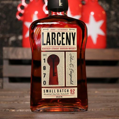 Larceny Small Batch Kentucky Straight Bourbon Whiskey 750ml.