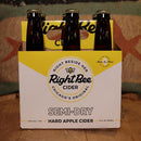 Right Bee Cider Semi-Dry 12 FL. OZ. 6PK