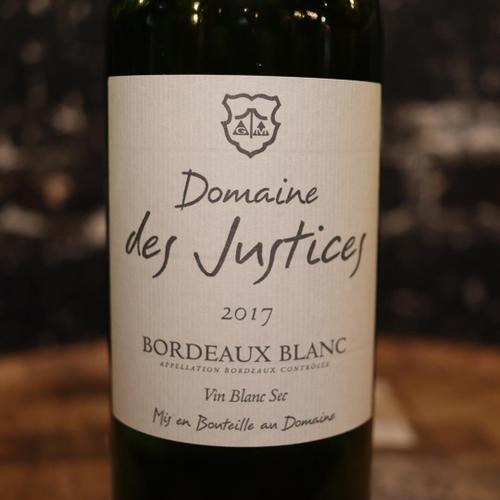 Domaine des Justices Bordeaux Blanc France 750ml.