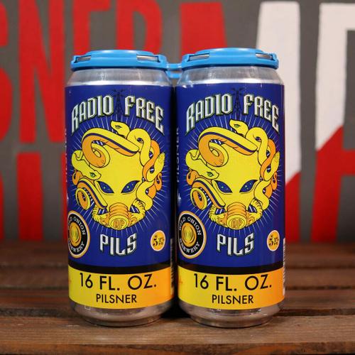 Wild Onion Radio Free Pils 16 FL. OZ. 4PK Cans