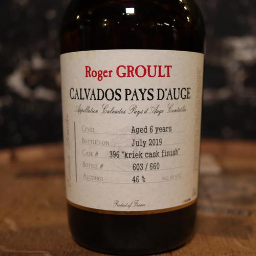 Roger Groult Calvados Pays D'auge 750ml.