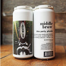 Middle Brow Bloc Party Plumb Berliner Weisse w/Plum, Berries, & Cinnamon 16 FL. OZ. 4PK Cans
