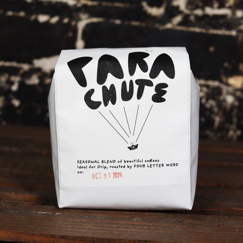 Four Letter Word Parachute Blend Whole Bean 10 OZ BAG