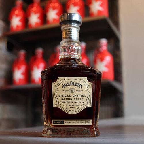 Jack Daniel's Single Barrel Full Proof Tennessee Whiskey 750ml.
