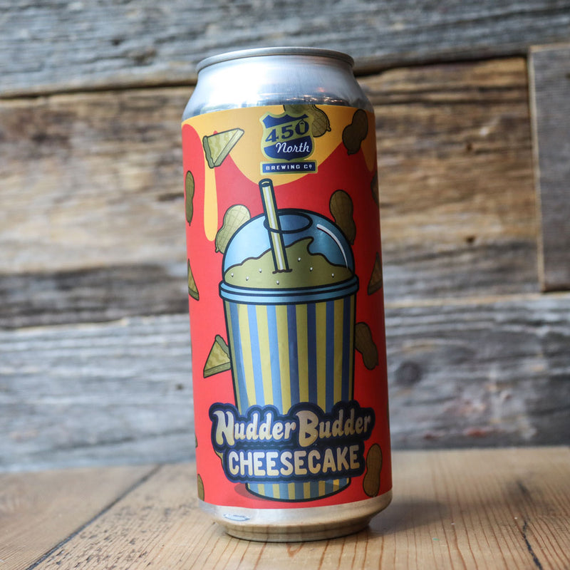 450 North Nudder Budder Cheesecake Smoothie Style Sour Ale 16 FL. OZ. Can