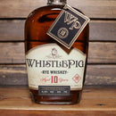 Whistle Pig 10 Year Straight Rye Whiskey 750ml.