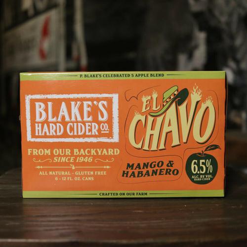 Blake's Cider El Chavo Mango & Habanero 12 FL. OZ. 6PK Cans