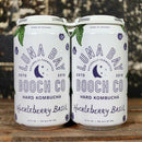 Luna Bay Booch Huckleberry Basil Hard Kombucha 12 FL. OZ. 4PK Cans