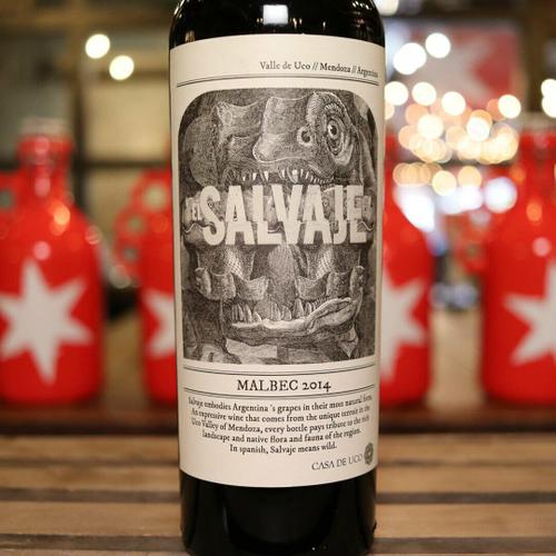 Casa De Uco El Salvaje Malbec Argentina 750ml.