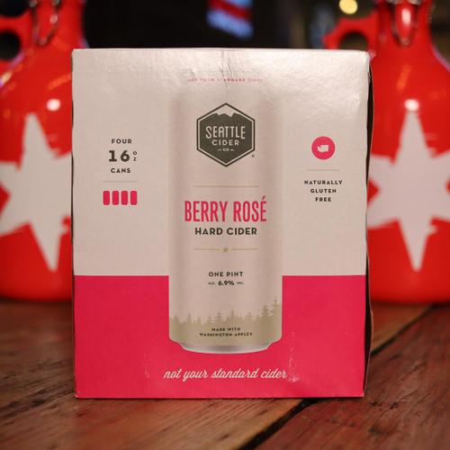 Seattle Cider Berry Rose  16 FL. OZ. 4PK Cans