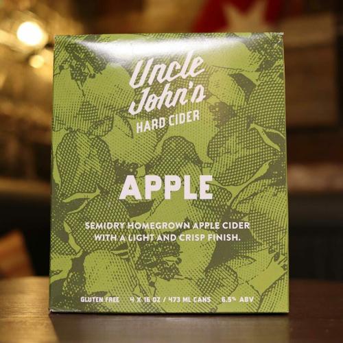 Uncle John's Cider Apple 16 FL. OZ. 4PK Cans