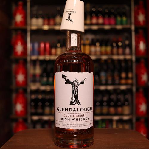 Glendalough Double Barrel Irish Whiskey 750ml.