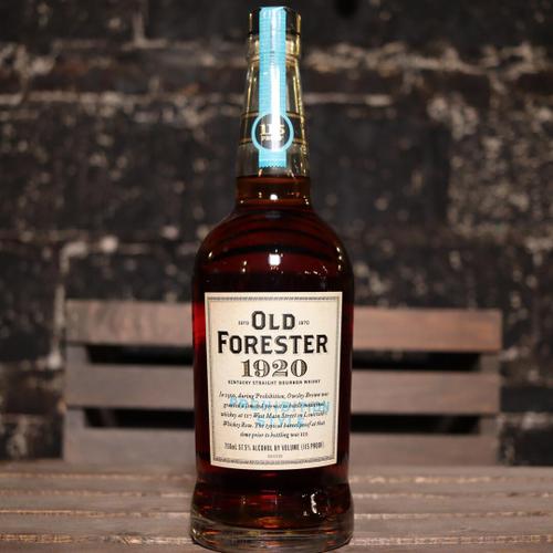 Old Forester 1920 Prohibition Style Bourbon Whisky 750ml.