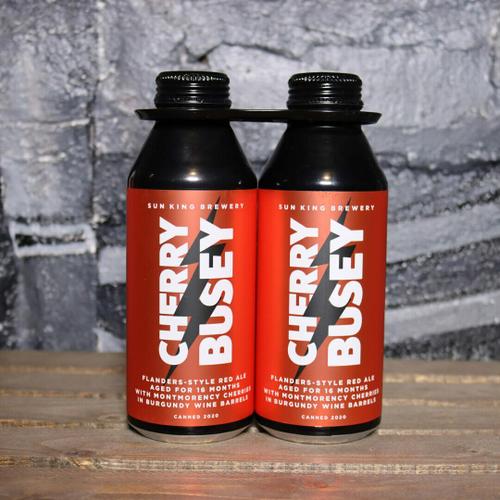 Sun King Cherry Busey Flanders Style Red Ale 16 FL. OZ. 2PK Cans