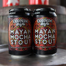 OddSide Mayan Mocha Stout w/Coffee, Cinnamon, Nutmeg, & Habaneros 12 FL. OZ. 4PK Cans