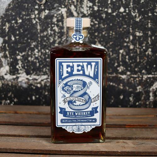 FEW Spirits Immortal Rye Rye Whiskey w/Eight Immortal Tea 750mL